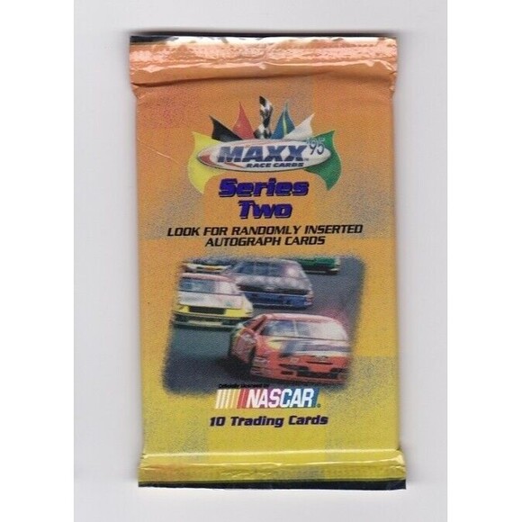 NASCAR 1995 Maxx Racing Series 1, 2 & Premium(5 PACKS) 44 Cards Total NEW/SEALED - Picture 3 of 5